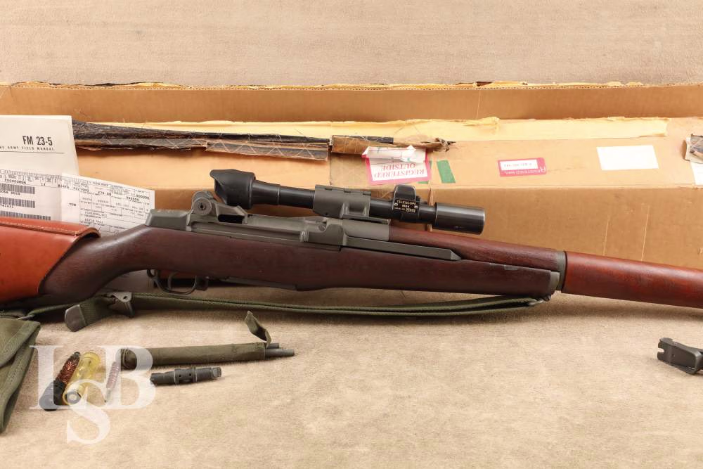 Springfield CMP M1-D M1 Garand Sniper Rifle 30-06 OCT-1943 C&R Full Kit