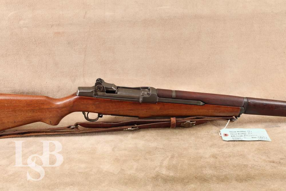 WWII Springfield CMP Service Grade M1 Garand 30-06 Semi Auto Rifle 1945 C&R
