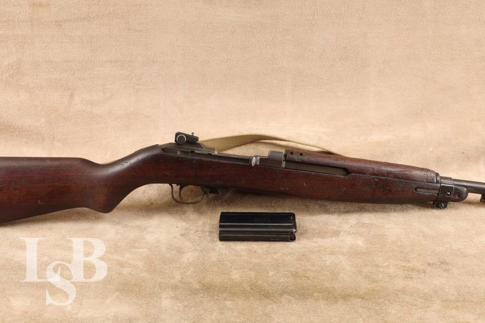 WWII Underwood M1 Carbine 30Cal Semi Auto Rifle w/ Matching Barrel 1943 C&R