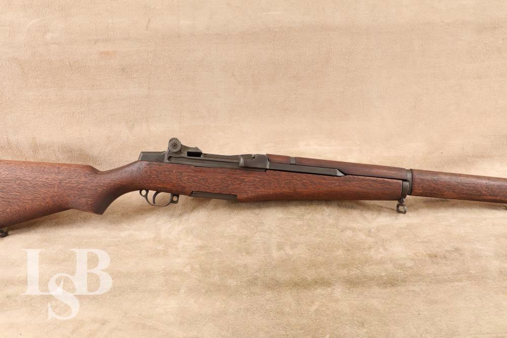 WWII Winchester M1 Garand 30-06 Semi Auto Rifle MFD 1942 SA Barrel 1951 C&R