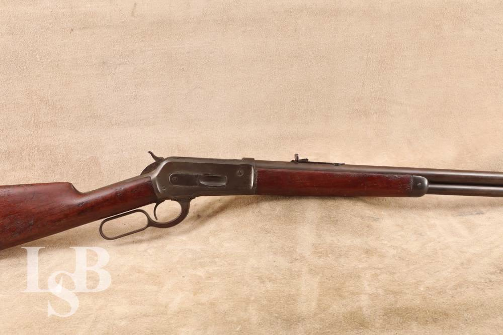 Winchester Model 1886 26” .40-82 WCF Lever Action Rifle, MFD 1893 Antique