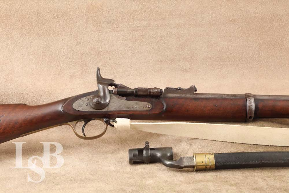 1866 Snider-Enfield .577 Snider Single Shot Rifle 36 1/2", 1860s Antique