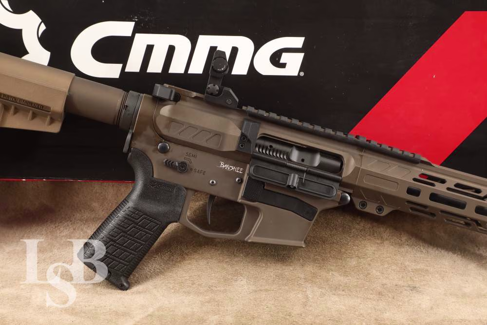 CMMG Banshee MkG 45A790F-MB 8" 45ACP Radial Delayed Blowback AR Pistol