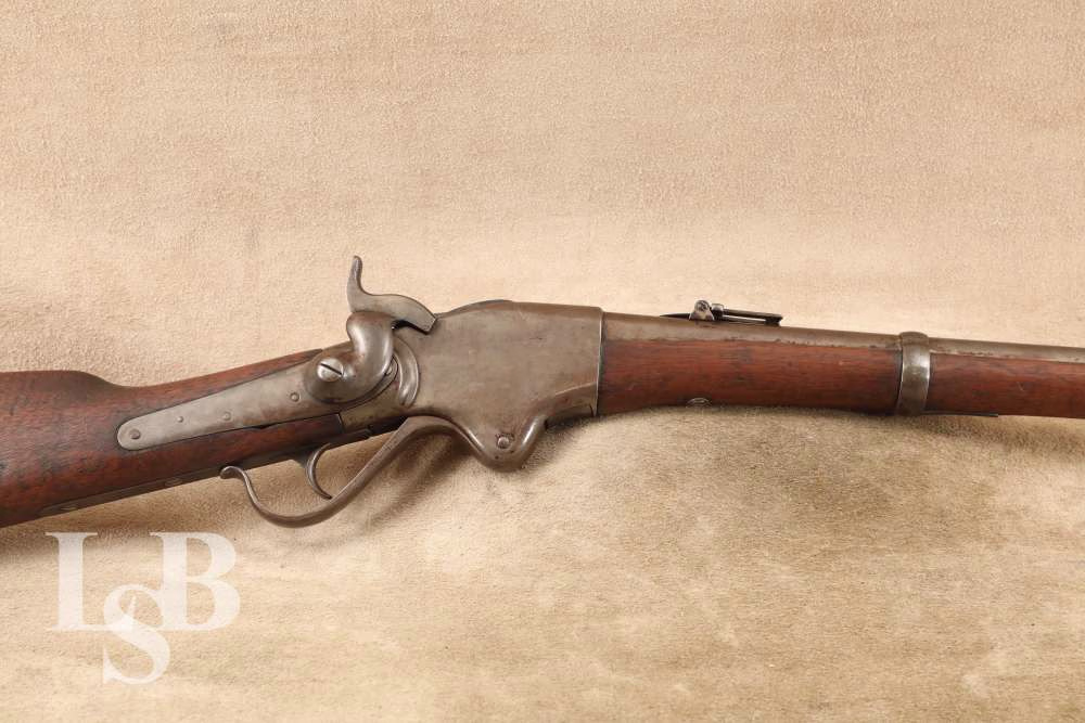 Civil War 1860 Spencer Army .56-56 Rimfire 30” Repeater Lever Rifle Antique