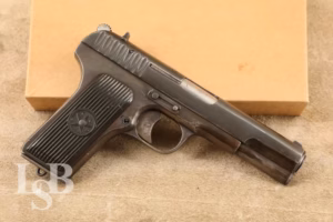 Russian Tula TT-33 Tokarev 4.5” 7.62x25 Semi Auto Pistol, MFD 1936 C&R