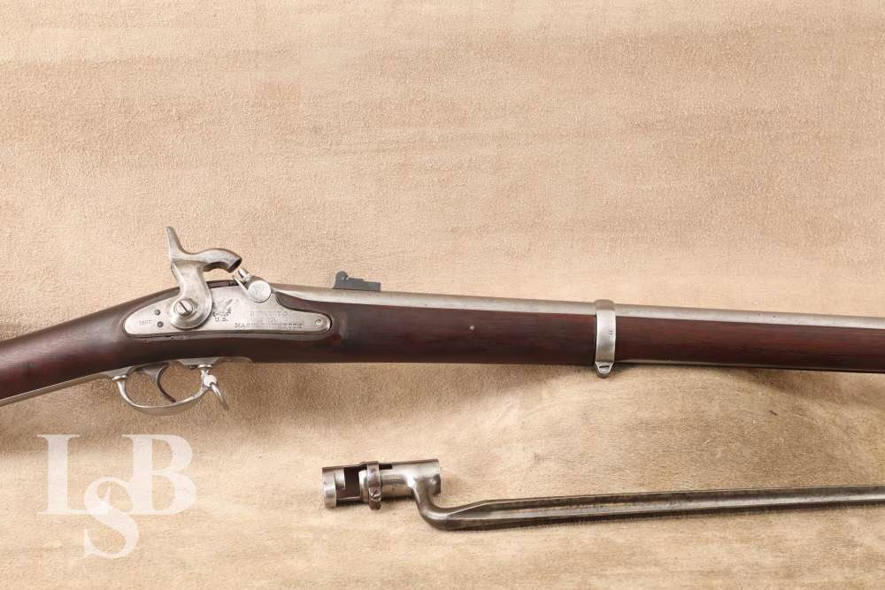 S. Norris and W.T. Clement U.S. Model 1861 Rifled Musket 40” Percussion .58