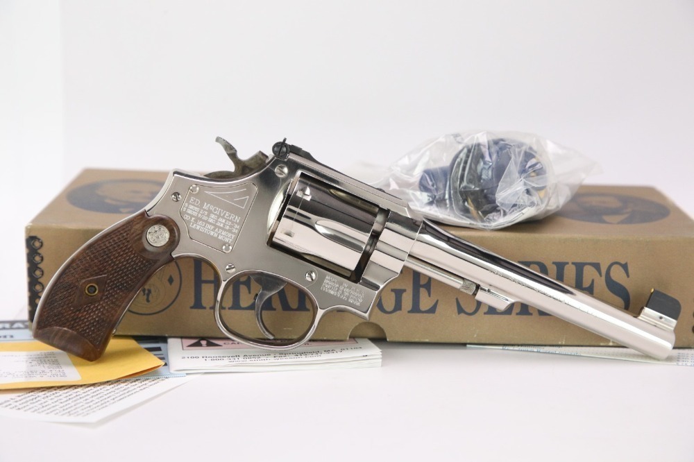 44 of 139 Lew Horton Smith & Wesson Performance Center Heritage Series Model 15-9 Revolver & Box