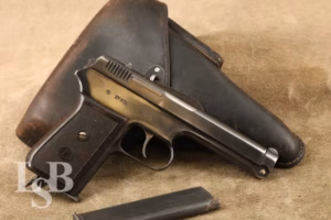 CZ Vz. 38 1938 .380 ACP 4.75" Semi-Automatic Pistol & Holster, 1939 C&R