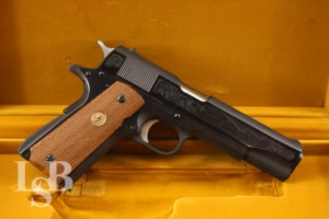 Engraved Colt 1911 Michigan State Police 60th Anniv. 1 of 1608 .45 ACP C&R