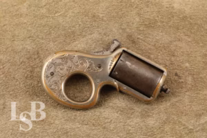 James Reid ‘My Friend’ Knuckle Duster 1 3/4” 7-Shot .22LR, Revolver Antique