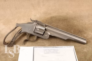Antique Smith & Wesson S&W Tool Room 2nd Model Russian .44 Cal 7" Revolver