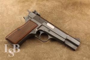 Browning Belgium FN Hi Power 9mm Luger 4.7” Semi-Auto Pistol MFD 1973 C&R