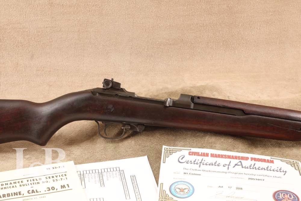 CMP Standard Products M1 Carbine US .30 Cal 18” Semi-Auto Rifle 1943 C&R