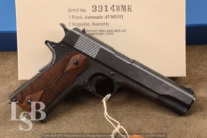 Colt 1911 Gov’t WWI Repro .45 ACP Like New 5" Semi-Auto Pistol, 2006