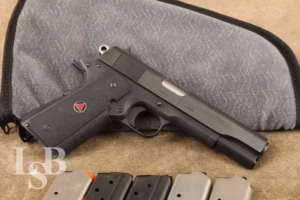 Colt Delta Elite 10mm Auto 5" Blued Semi-Automatic Pistol & 5 Mags MFD 1991