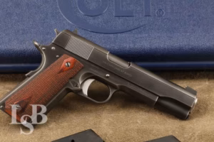 Colt MK IV Series 70 Nighthawk Custom NM 1911 .45 ACP 5” Semi-Auto Pistol