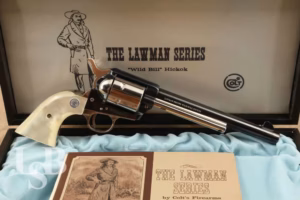 Colt SAA Lawman Wild Bill Hickok Commemorative .45 Colt 7.5" Revolver C&R