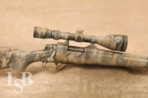 Custom Remington 700 BDL .17 Rem. 24" Bolt Action Rifle & Scope, MFD 1990