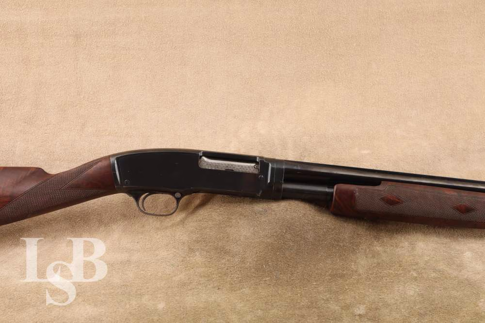 Custom Winchester Model 42 26" MOD Solid Rib .410 Pump Shotgun, 1934 C&R