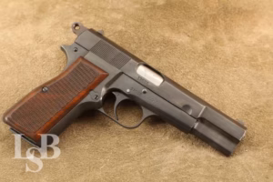 FN Belgium Browning Hi-Power 9mm 4.7” Semi Auto Pistol 1950s C&R