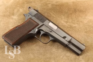 FN Belgium Browning Hi-Power 9mm 4.7” Semi Auto Pistol 1950s C&R