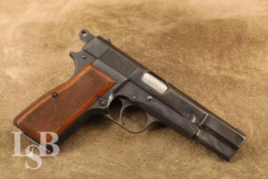 FN Belgium Browning Hi-Power 9mm 4.7” Semi Auto Pistol 1950s C&R