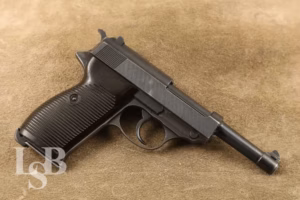 German Spreewerke P38 cyq 9mm Luger 4.75” Semi Automatic Pistol, C&R 1945