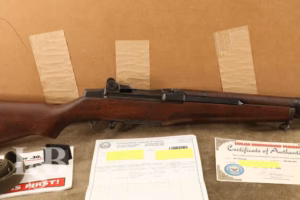 H&R HRA M1 Garand .30-06 Rifle CMP Service Grade Greek Issue 1955 C&R
