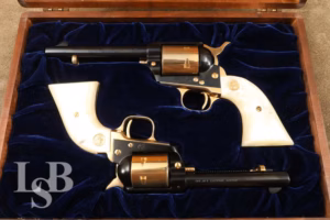 Matched Set of Commemorative Colt SAA & Frontier 45 Colt, 22LR Revolver C&R