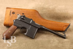 Mauser M1930 Broomhandle 7.63x25mm Semi-Auto Pistol C96, 1932 C&R