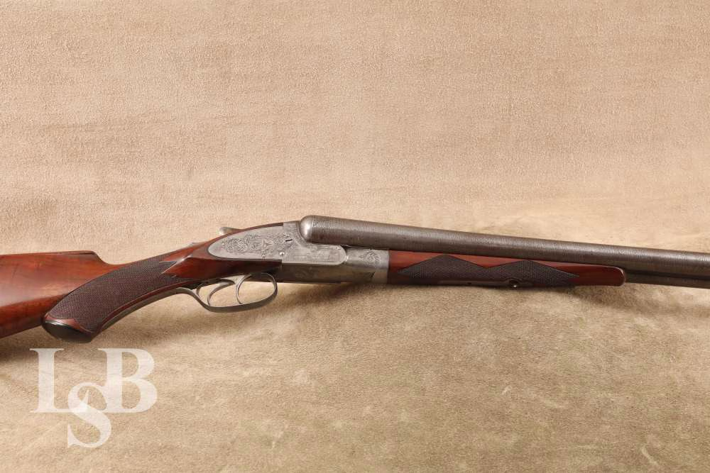 Meriden Firearms Model 58 C30 30" Chain Damascus 12 GA Double Shotgun, C&R