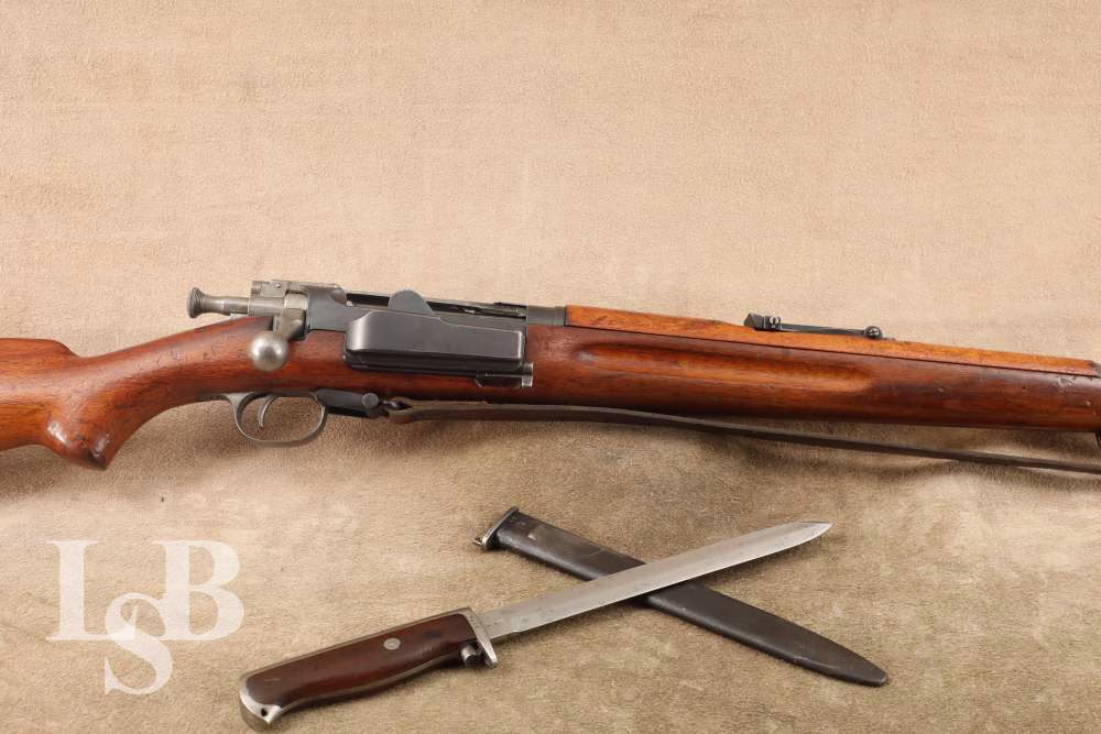 Norwegian M1894 Lang-Krag 6.5x55 Swede 30” Bolt Action Rifle, 1906 C&R