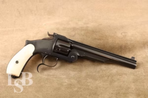 Smith & Wesson Model No. 3 .44 Russian 2nd Model Target Revolver Antique