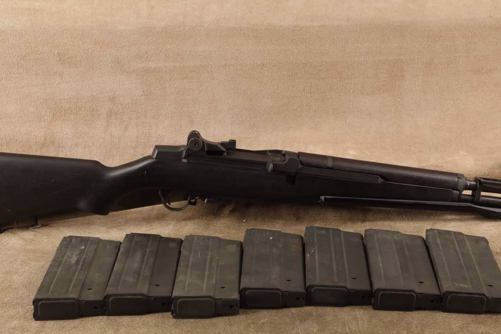 Springfield Armory BM59 7.62 Semi-Auto Rifle Grenade Launcher Bi-pod Mags