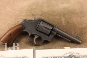 WW2 Navy Smith & Wesson Victory Model .38 Special 4" DA/SA Revolver C&R