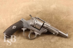 WWI MAS ST. ETIENNE CHAMEKOT-DELVIGNE Model 1873 11MM 4.5" Revolver Antique