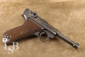 WWII German Mauser 42 Code P.08 Luger 9mm 4” Semi-Auto Pistol 1940 C&R