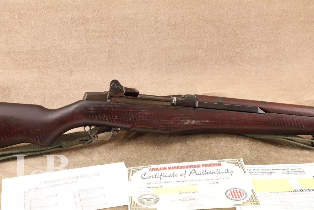 WWII Springfield M1 Garand 30-06 Rifle CMP Service Grade MFD May 1941 C&R