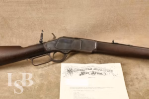Winchester 1873 3rd Model in .22 Short 24" Lever Action Rifle, 1902 C&R