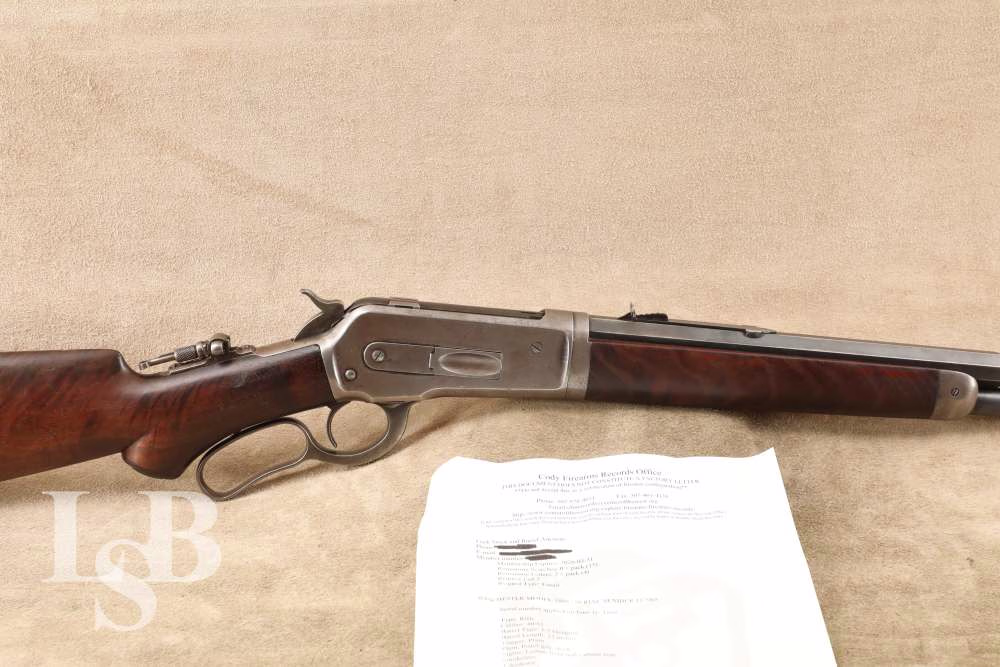 Winchester Model 1886 Short Rifle 22”.40-82 WCF Lever Action Antique