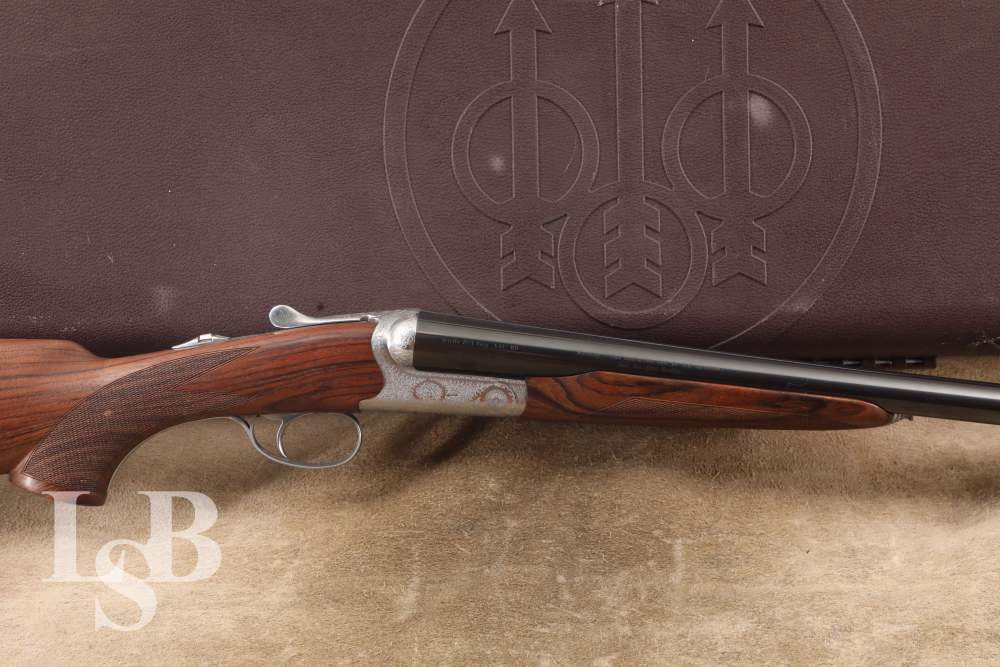 Beretta Model 486 Parallelo 12 Ga 3" Side by Side Shotgun 28" W/ Case