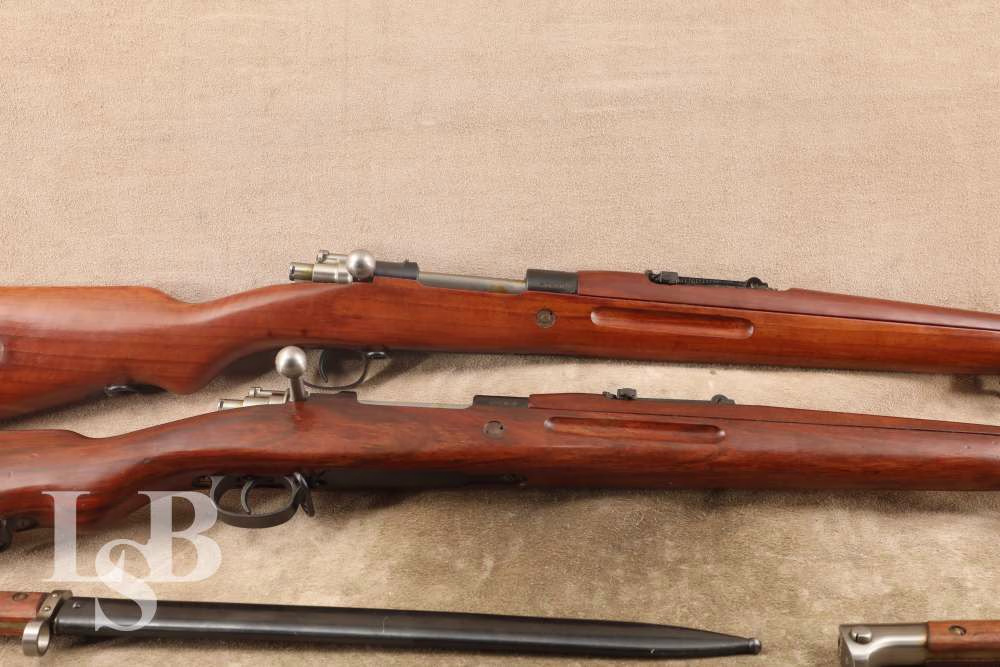 Persian BRNO M.98/29 (1309) 8mm Mauser Bolt Action Rifle Matched Pair, C&R