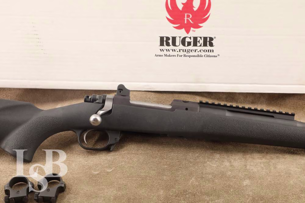 Ruger M77 Gunsite Scout .308 Win. 16.5" Bolt Action Rifle & Box, MFD 2013