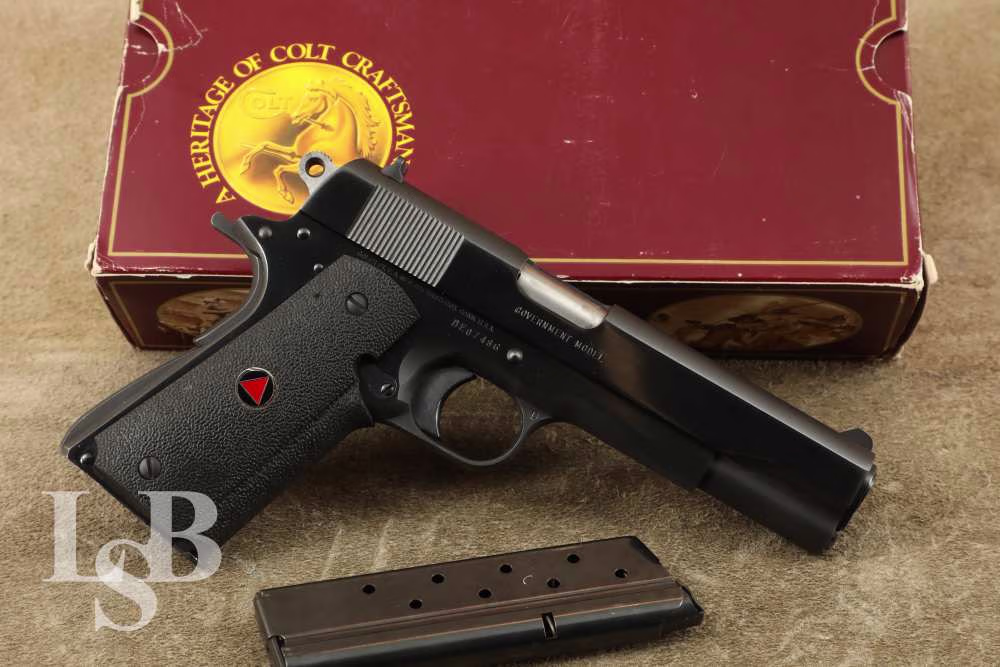 Colt 1911 Government Model Delta Elite 10MM 5" Semi-Automatic Pistol 1987