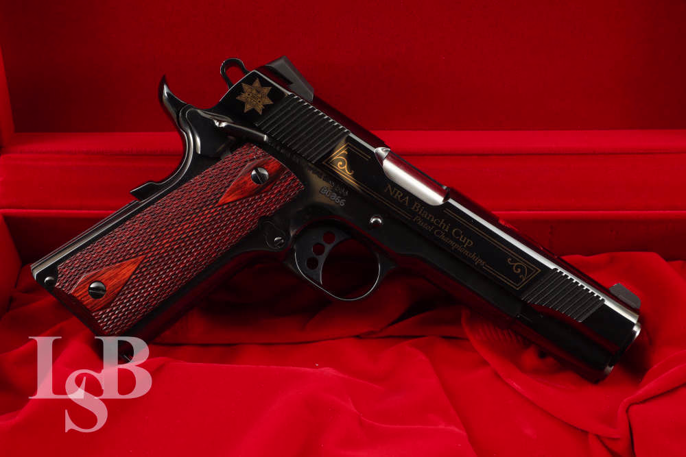 Colt 1911 Gov't Model NRA Bianchi Cup .45 ACP 5" Semi-Automatic Pistol 2012