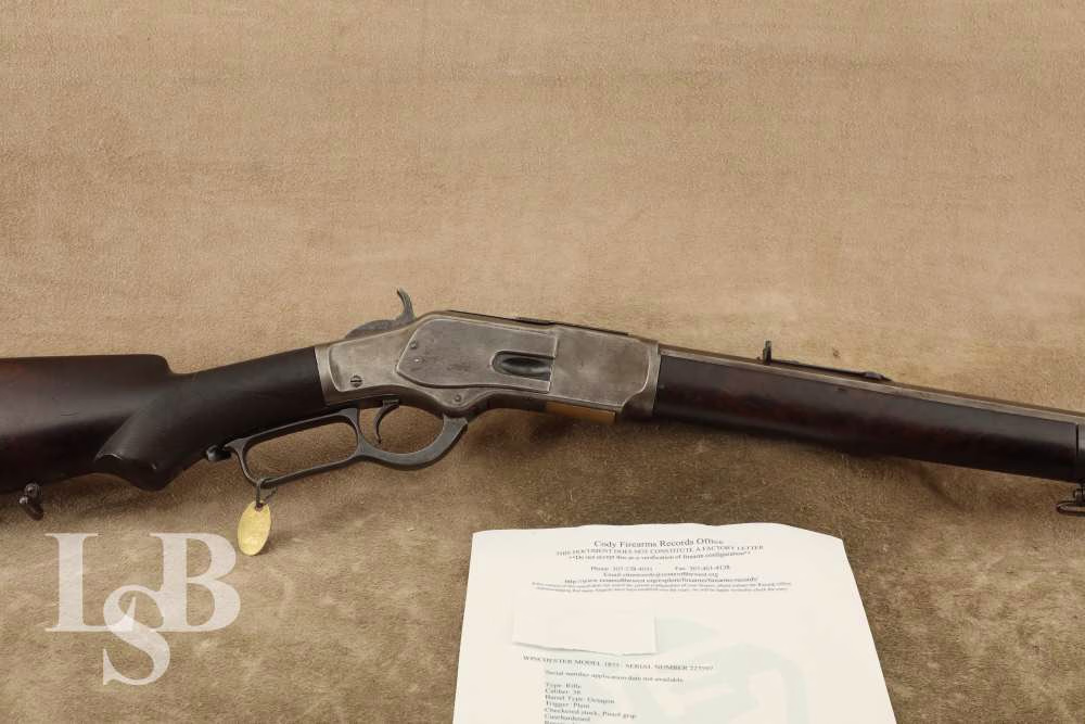 J.M Davis Winchester 3rd Model 1873 Deluxe .38-40 Lever Rifle 1887 Antique