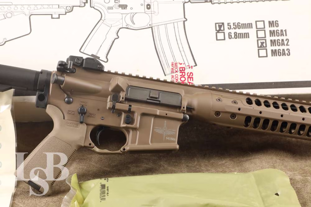 LWRC M6IC A2 Limited Edition 1/500 14.7" 5.56 Piston Ambi AR-15 Style Rifle