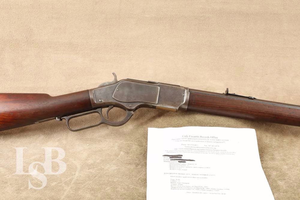 Scarce Winchester 1873 3rd Model Takedown 22 Short Lever Rifle 1885 Antique