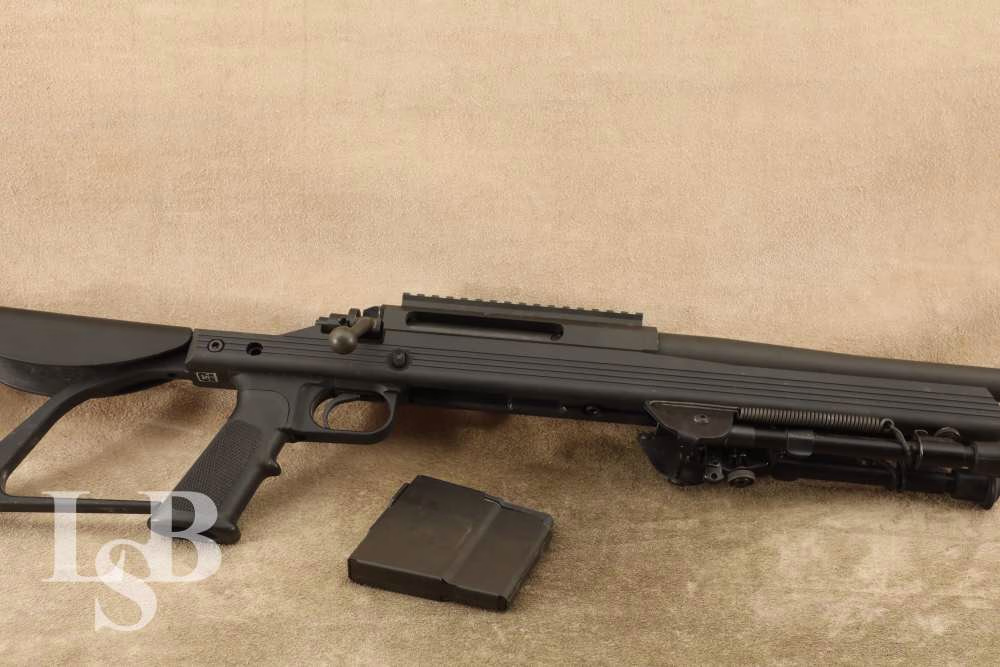 Armalite AR-30 .300 Win. mag 25” Barrel Bolt Action Rifle & Mag, Harris