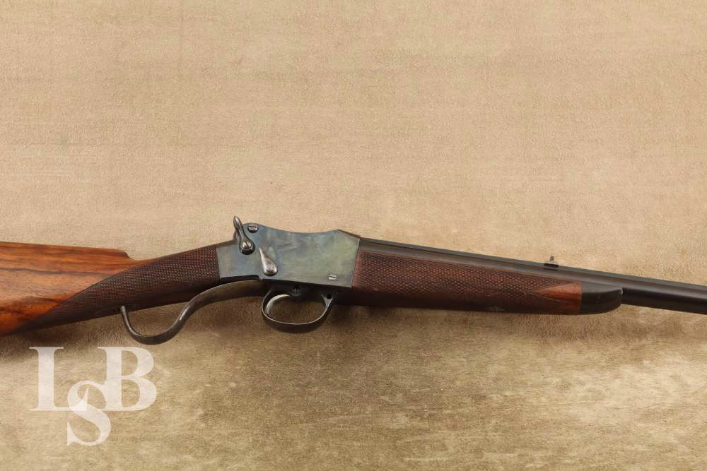 Charles Lancaster Martini Sporting .450 Express Oval Bore Rifle, Antique